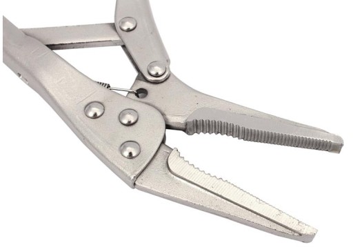 Zaisťovacie kliešte MORSE, predĺžené čeľuste 225mm