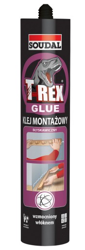 Soudal Univerzálne montážne lepidlo T-REX SUPER INSTANT 380 ml