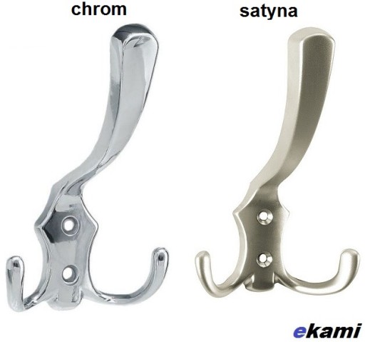 veľký nábytkový vešiak na oblečenie CHROME / SATIN