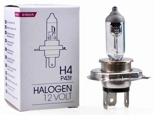 Halogénová žiarovka H4 P43t M-Tech 12V 60/55W