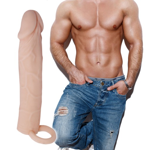 Pretty Love Penis Sleeve Large Flesh