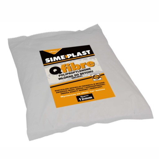 Polypropylénové vlákno na BETÓN 12mm - 0,6kg