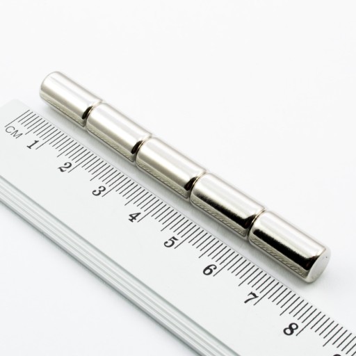 VALEC NEODYMOVÝ MAGNET 8x15 N38 SADA 4 ks