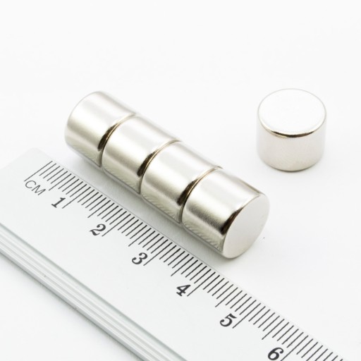 VALEC NEODYMOVÝ MAGNET 13x10 N38 SADA 2 ks