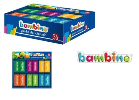 Guma, gumy BAMBINO 01628 W-wa