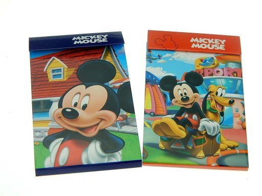 MICKEY MOUSE 2 NOTEBOOKY mriežka 72x120, 73329