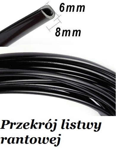 HRANA HRANA HRANA 6x8mm LESK CHROM 7,5m