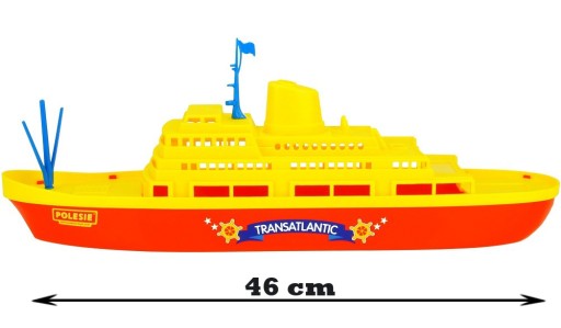 VEĽKÁ 46 cm TRAJEKTOVÁ OSOBNÁ LOĎ 56382