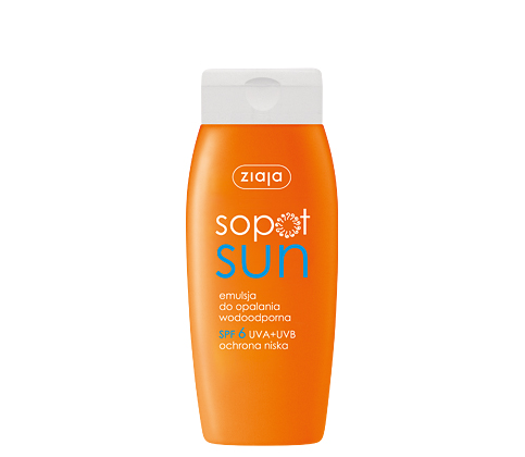 Ziaja sopot opaľovacia emulzia na opaľovanie SPF 6 150 ml