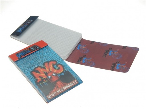 2 x notebook SPIDER-MAN 2 NOTES mriežka 72x120 73320