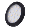 LED orbitové svietidlo, čierne, 1,5W 12VDC, teplé