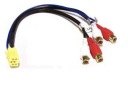 MINI ISO - RCA OUT výstup adaptéra pre zosilňovač ŠKODA MCD MFD SYMPHONY MS