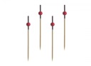 REDPEARL BANQUET TOOTPITS 7cm (40) ČERVENÝ PLAST