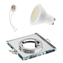 SET LED stropné svietidlo SMD 2W CT73 230V GU10