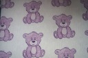 MG záves LÁTKA BEARS fialová 8132 PROMOTION