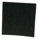 Plsťová podložka pod nábytok fi 100x100 čierna 1 ks