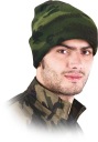 Teplá maskáčová pletená čiapka, 100% akryl