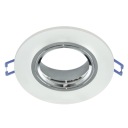 SVIETIDLO SKLENENÉ HALOGÉN SILVER GU10 LED