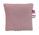 OLKA OBOJSTRANNÝ vankúšik do kočíka MINKY 30x30 ružový