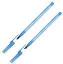 KANCELÁRSKE PERO BIC ROUND STICK BLUE 2 ks