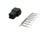 ISO MINI-ISO zásuvka (puzdro + 8-PIN) s koncovkou