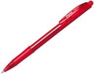 Pentel BK417 automatické guľôčkové pero, červené