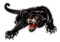 NÁLEPKA NA TETOVANIE NA AUTOMOTORKU BLACK PANTHER