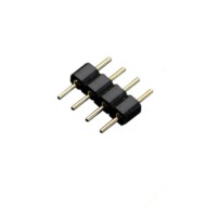 Konektor pre RGB LED pásik 10mm 4-PIN MALE konektor