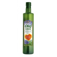 ĽANOVÝ OLEJ 500ml OMEGA NERAFINOVANÝ STUDENÝ 3