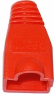 KRYT na zástrčku 8p8c RJ45 RJ-45 [10 kusov] červený