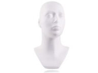 MANNEQUIN STYROFOAM HEAD PRE UNIVERZÁLNE ČIAPKY