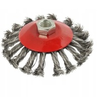 DRôTENÁ KEFA BOČNÁ 115mm M14 SKÚTANÝ DRÔT