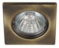 HALOGÉNOVÁ LAMPA PEVNÁ Štvorcová LAMPA PRE LED