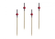 REDPEARL BANQUET TOOTPITS 7cm (40) ČERVENÝ PLAST