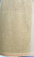 tuhé béžové plátno 44/10 - 10cm, krížikový steh