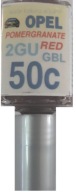 OPEL 50C 2GU GBL ČERVENÁ FARBA POMERGRANATE TUCH-UP