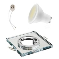 SET LED stropné svietidlo SMD 2W CT73 230V GU10