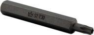 KONCOVÝ BIT 10MM TORX T30 x 75MM S2 S OTVOROM
