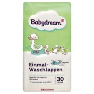 Jednorazové utierky BabyDream z Nemecka