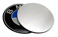 Silikónová nálepka na 60 mm kryty BMW