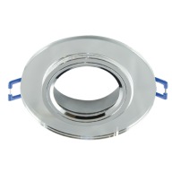 SVIETIDLO SKLENENÉ HALOGÉN SILVER GU10 LED