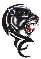 NÁLEPKA AUTOMOTORKA PUMA PUMA HLAVA S TRIBAL