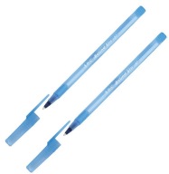 KANCELÁRSKE PERO BIC ROUND STICK BLUE 2 ks