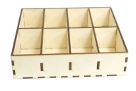 DECOUPAGE ORGANIZÉR BOX S 8 PRIHRADKAMI EZ63
