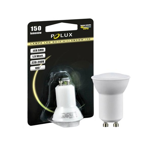 LED žiarovka MR11 GU10 230V 1,9W teplá 150lm Polux