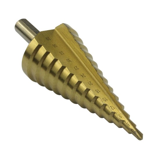 TItánová stupňová vŕtačka HSS 4-39mm