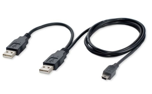 Y OTG HOST CABLE Mini USB 2.0 napájací DISK