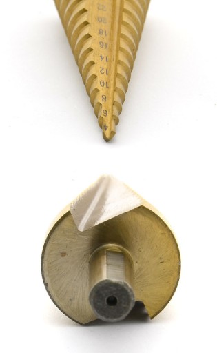 TItánová stupňová vŕtačka HSS 4-39mm