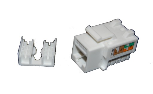 Zásuvka RJ45 START.LAN keystone, kat.6