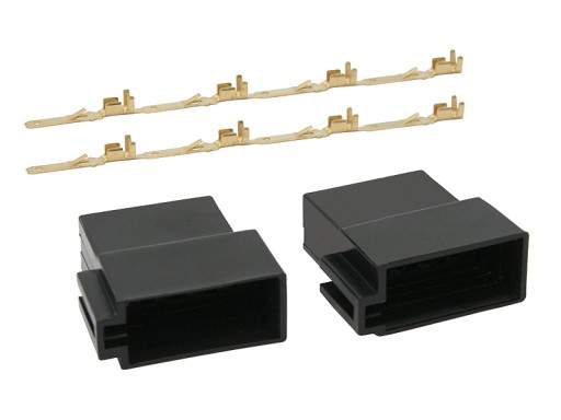 ISO 8PIN zásuvka (2x puzdro + 16xPIN)